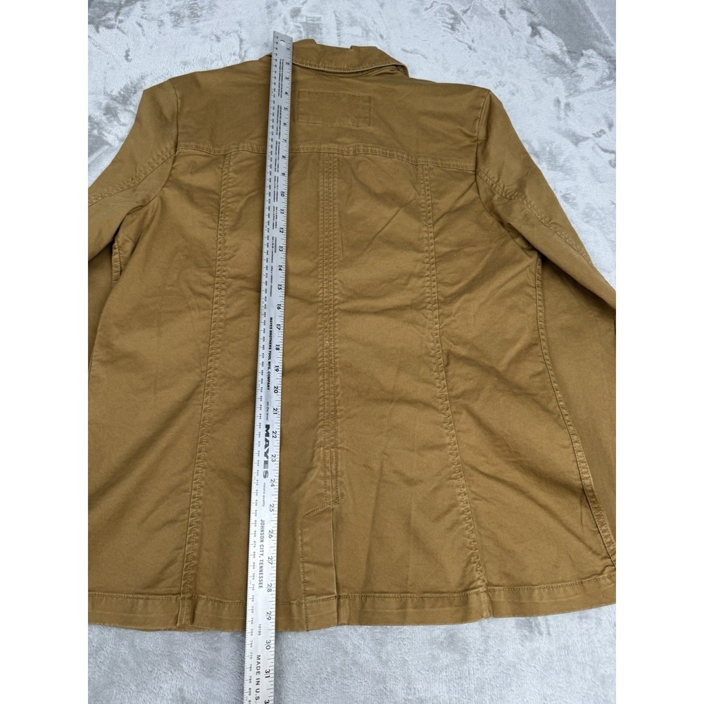 Eddie Bauer Brown Utility Short Jacket Womens T18 Safari Cargo Blazer Legend - Picture 7 of 8